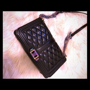 Rebecc Minkoff Love Crossbody Oil Slick